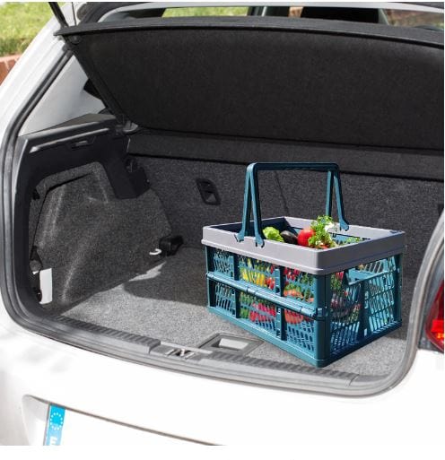 Revolight Zippy Collapsible Shopping Baskets Stackable Spacesaver Convienance
